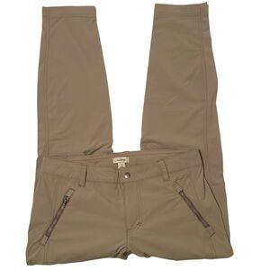L.L. Bean Tan Straight Leg Hiking Pants